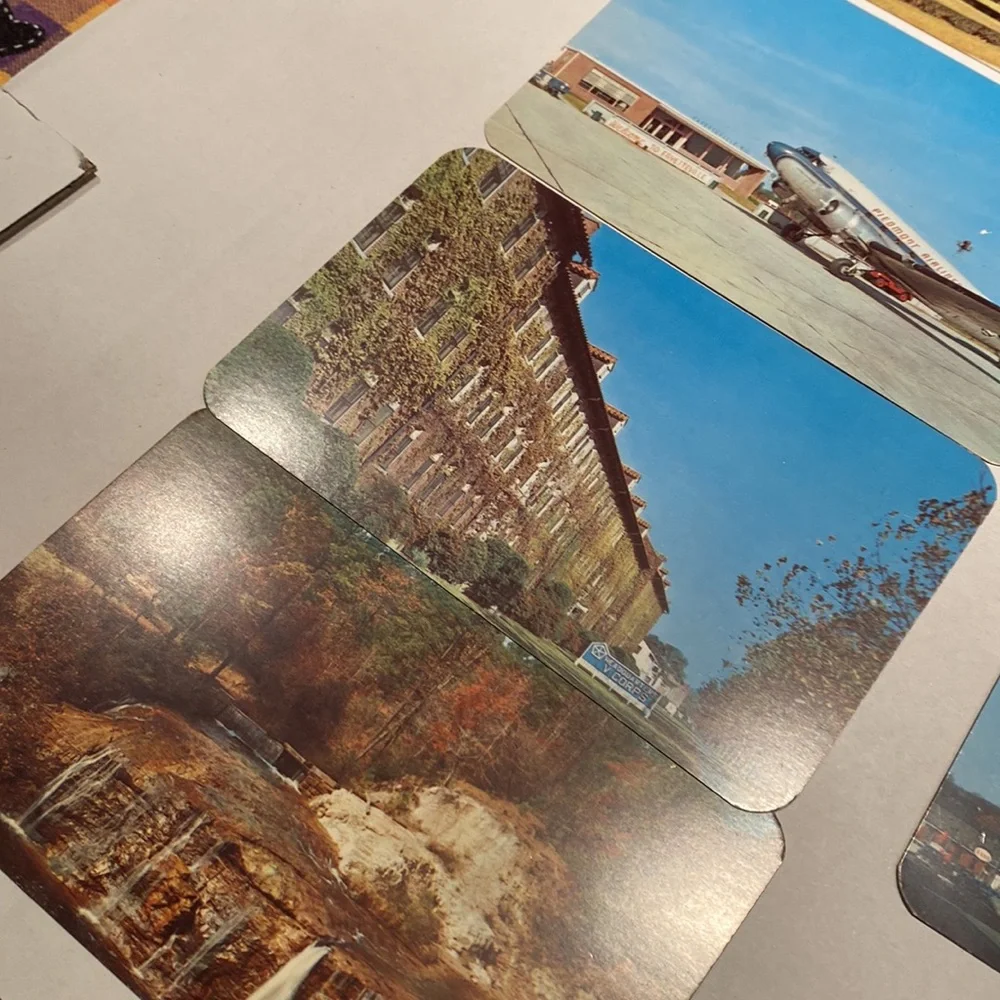 8 vintage postcards from North Carolina unused mint condition